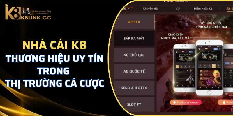 Giới thiệu về nhà cái K8